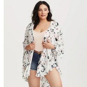 TORRID Kimono Size 1/2